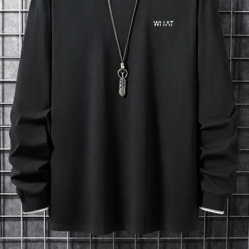 Black Mens Tee Shirt - Picture 2 of 5